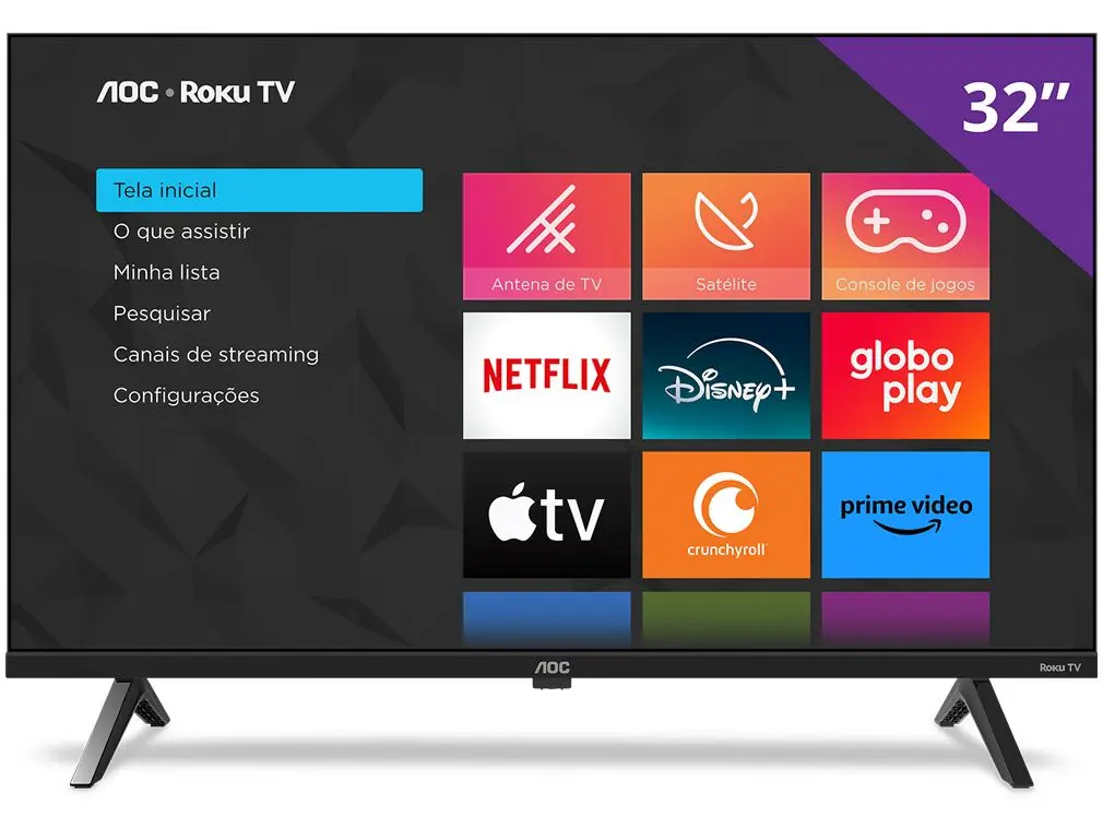 Smart TV 32″ HD DLED AOC Série 5045